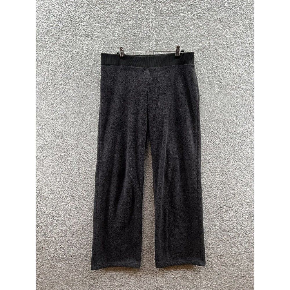 The North Face Mossbud Fleece Furry Baggy Pants Black Women’s Size 31 X 31
